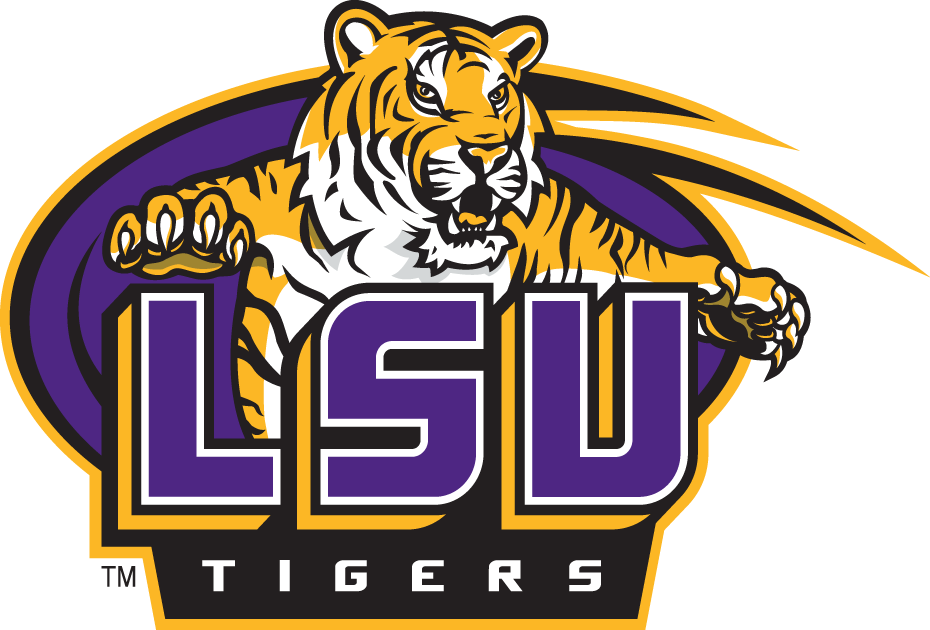 LSU Tigers 2002-2006 Primary Logo diy iron on heat transfer